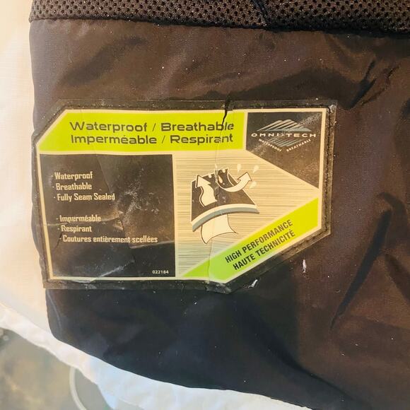 Columbia Full Zip Titanium Jacket Long Sleeve White Cream Hooded Sport Winter XL - Picture 5 of 6